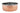 3" Copper Steel Hammered Round Flat Vati, copper dinnerware