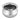 Hand Beaten Stainless Steel Serving Punjabi Handi #2, 700 ML, 4.75"
