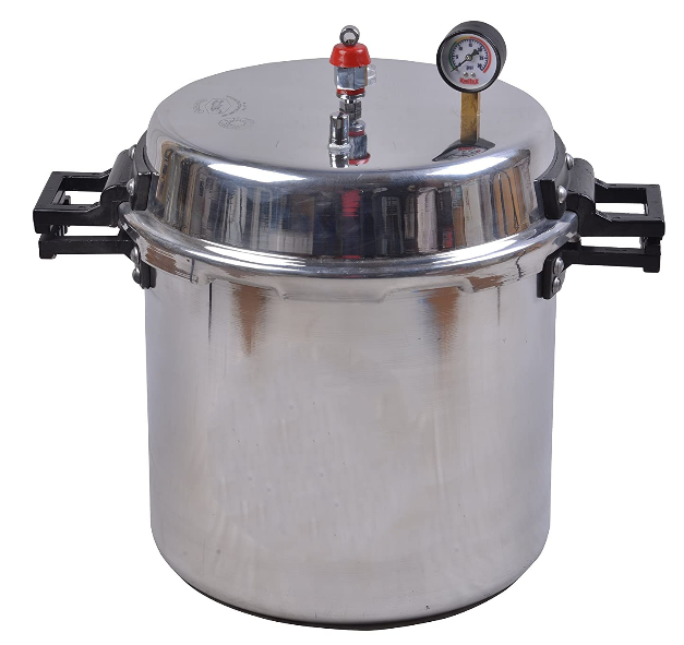 Aluminum Huge Size Outer Lid Pressure Cooker - 108 Liters