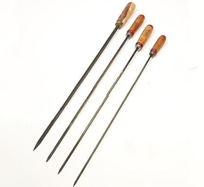 Steel bbq skewers deals