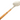 Stainless Steel Jhara Skimmer with Wooden Handle, 12" Round