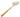 Stainless Steel Jhara Skimmer with Wooden Handle, 12" Round