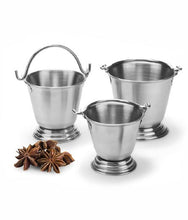 Load image into Gallery viewer, Stainless Steel Matt Finish Serving Bucket #1 - 450 ml
