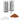 Stainless Steel Matt Finish Salt & Pepper Shakers Set