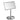 Stainless Steel Table or Buffet Display Menu Card Stand, 6.5"