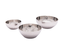 Charger l&#39;image dans la galerie, Stainless Steel Hammered Bowl, 60 ML, Mini Chutney Bowl
