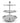 Stainless Steel Cake or Pastry Stand, 3 Tier Food Display Stand