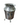 Stainless Steel Hammered Punjabi Handi Set with Sigdi, 3 Liters, Catering Supplies