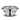 Stainless Steel Round Snack Warmer with Serving Tray