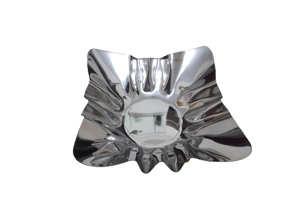 Stainless Steel Square Shape Decorative Tableware Platter - 11