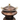 antique finish chafing dish