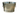 Stainless Steel Waste Bucket with Handle, Diameter 16"
