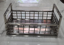 Load image into Gallery viewer, Stainless Steel Cutlery Stand with Handle for Buffet, Rectangle
