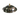 Stainless Steel Plate Dome with Brass Lid for Covering Food, 12" Round