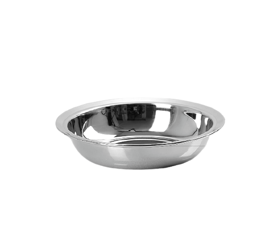 Stainless Steel 18 Gauge Round Entree Dish or Curry Bowl #1, 250 ml, 5