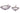 Stainless Steel Flower Shape Decorative Bowl Set with Brass Petiole, Set of 2, 6.5" & 10.5"