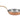Copper Serving Fry pan, comes with brass handle, copper serveware