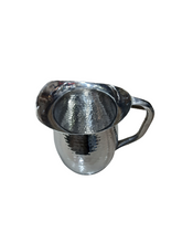 Load image into Gallery viewer, Hammered Stainless Steel Water Pitcher, 1.5 Liters
