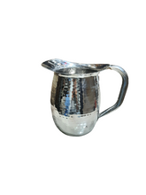 Load image into Gallery viewer, Hammered Stainless Steel Water Pitcher, 1.5 Liters
