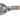 Stainless Steel Hammered Spoon Rest, Length 10", Heavy Duty