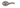 Stainless Steel Hammered Spoon Rest, Length 10", Heavy Duty