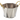 Stainless Steel Round Serving Bowl #1, 250 ml, Double Side Brass Handle
