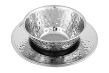 Load image into Gallery viewer, Stainless Steel Hammered Soup Bowl Set with Liner, 295 ML
