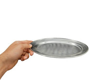 Load image into Gallery viewer, Stainless Steel Matte Finish Oval Platter, 8&quot;
