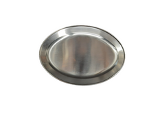 Load image into Gallery viewer, Stainless Steel Matte Finish Oval Platter, 8&quot;
