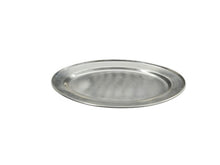 Charger l&#39;image dans la galerie, Matt Finish Oval Shape Serving Platter, 10&quot; x 7&quot;, Stainless Steel
