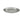 Stainless Steel Oval Beading Platter, 12", Matt Finish