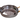 Stainless Steel Oval Shape Serving Pan #1, Hammered Finish, 500 ML
