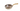 Stainless Steel Hammered Oval serving Pan, Comes with Brass Handle, Tableware