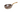 Stainless Steel Hammered Deep Oval Egg Shape Serving Pan, 700 ml, Brass Handle