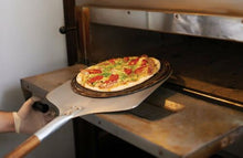 Charger l&#39;image dans la galerie, Large Size Aluminum Pizza Peel or Paddle with Long Wooden Handle, 12&quot; x 14&quot; x 40&quot;
