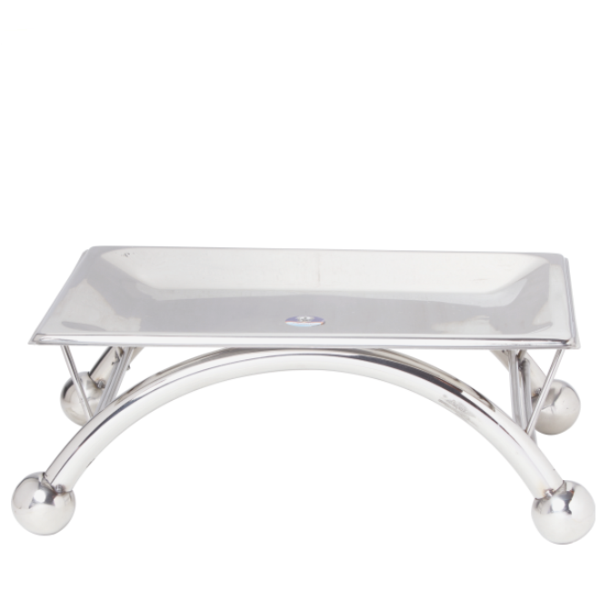 Stainless Steel Rectangular Shape Stand or Riser for Buffet – JS Hotelware