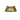 Gold Finish Square Shape Decorative Platter, Stainless Steel