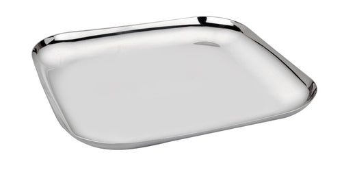 Stainless Steel Square Shape Platter, 12'' x 12