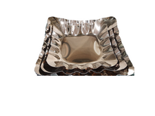 Load image into Gallery viewer, Rose Gold Finish Square Decorative Platter, Stainless Steel
