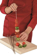 Load image into Gallery viewer, Stainless Steel Table Barbecue Skewers for Serving - 12&quot;
