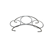 Charger l&#39;image dans la galerie, Stainless Steel Bridge Shape Serving or Display Stand, Table-Top

