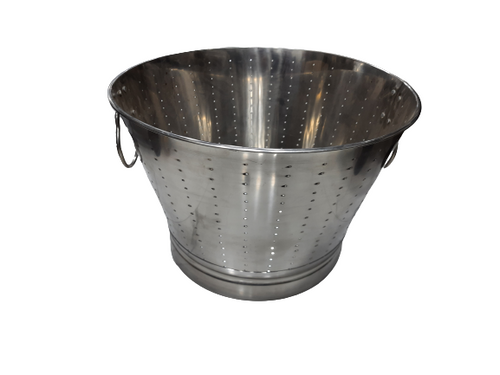 Heavy Duty Big Size Rice Strainer, Stainless Steel, 22