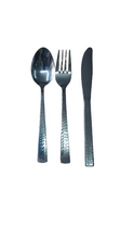Load image into Gallery viewer, Stainless Steel Hammered Dinner Fork, (Price is for 1 Dozen), SS 18/8
