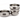 Stainless Steel Matt Finish Serving Handi Set of 4 pieces, 490 ML, 675 ML, 950 ML & 950 ML