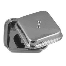 Load image into Gallery viewer, Stainless Steel Square Shape Serving Dish with Lid #1, 350 ml
