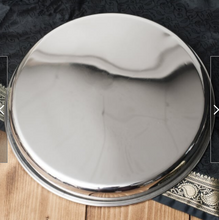 Load image into Gallery viewer, Stainless Steel Dinnerware Thali, 13&quot; Diameter
