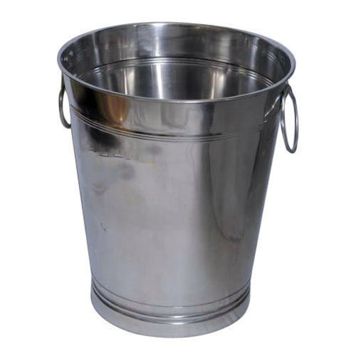 Round Steel Waste Tub for Catering Business, Jumbo Size, 24